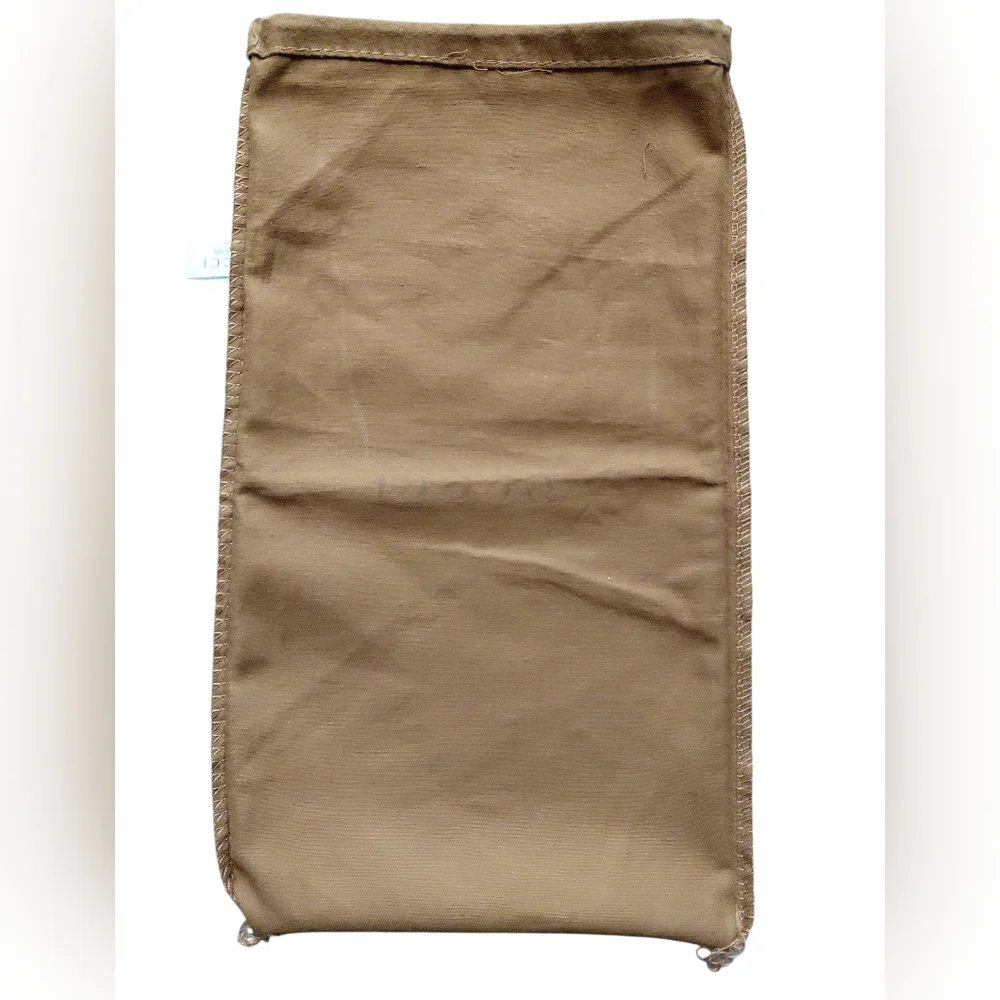 Gucci drawstring dust bag Brown 15x8.5 inches Made In Italy